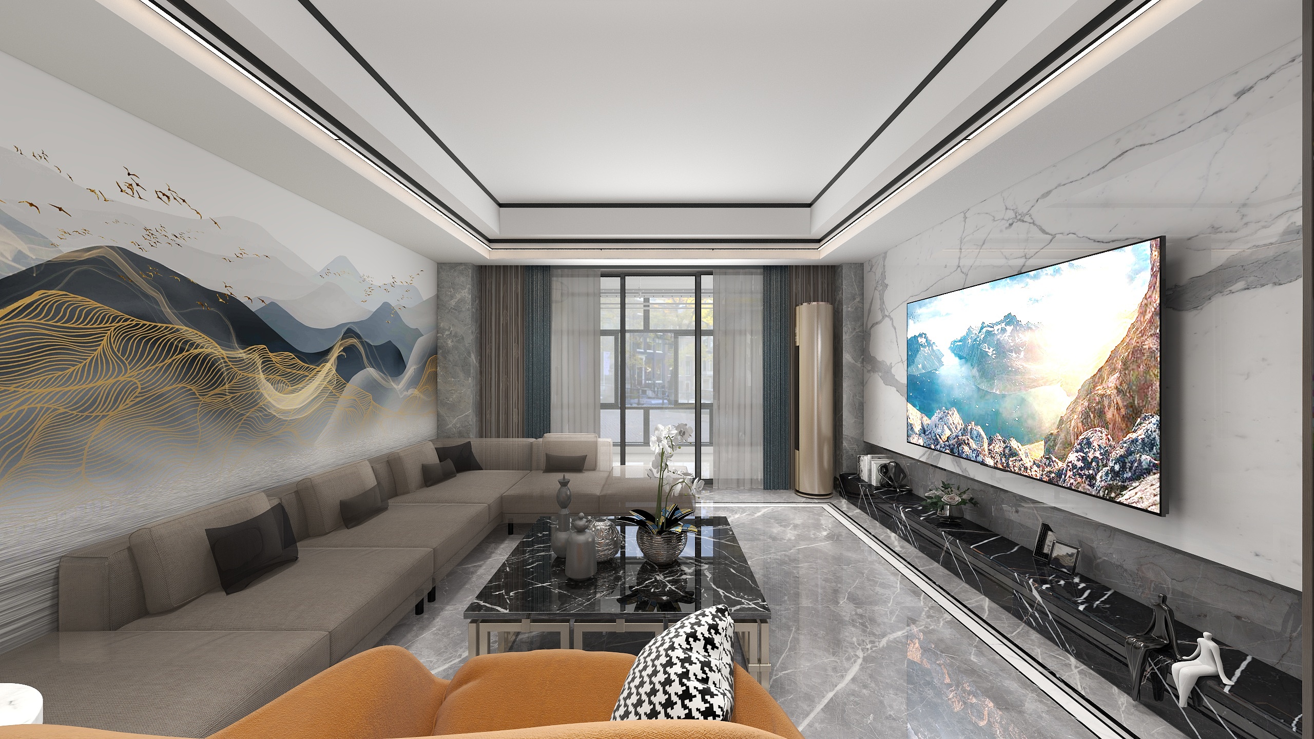 郑美琰VR全景全能别墅设计大师-凤达雅苑6#1703VR全景图18030397288-装修设计方案