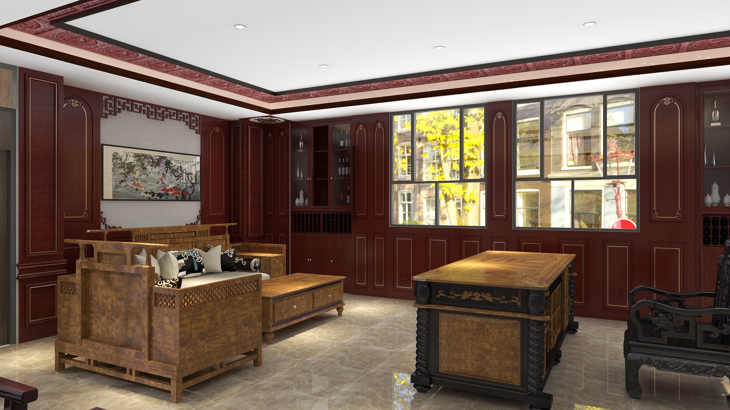 光芒JDT-董事长办公室-装修设计方案