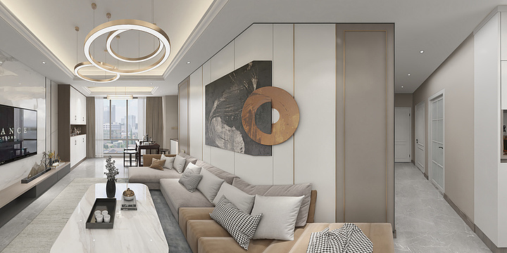 笙声醉梦间-紫金郡-Model-装修设计方案