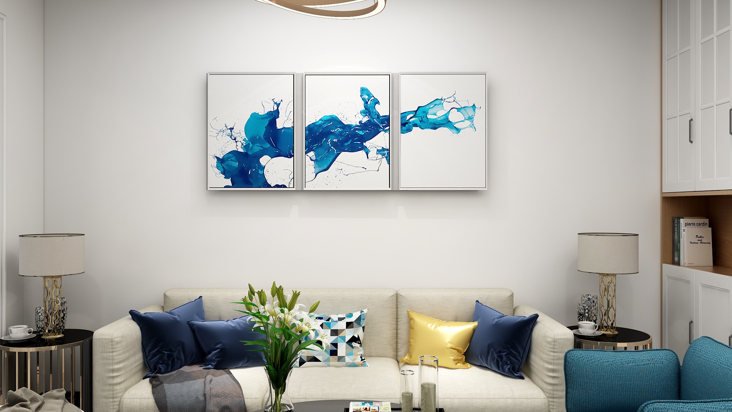 创想家设计师刘齐林-城北雅苑带花园项目-装修设计方案