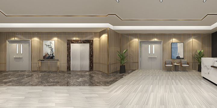 侯兵-办公室装修-装修设计方案