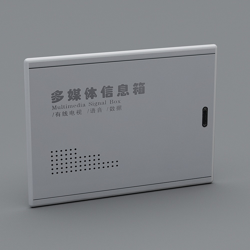 弱电箱400-3003D模型