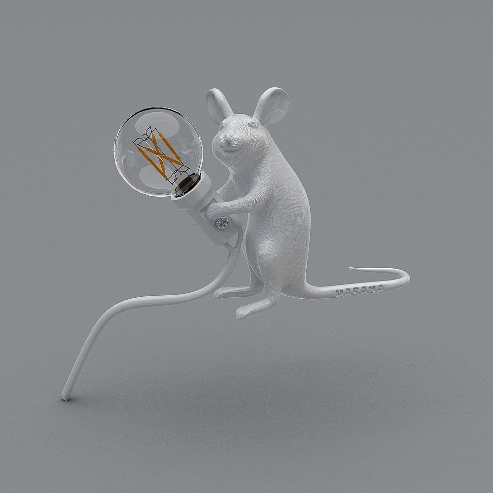意大利 SELETTI mouselamp 现代台灯