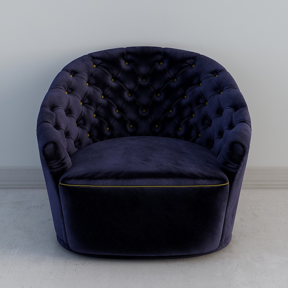 意大利 atelier-mo-ba CELINE 现代单人沙发 