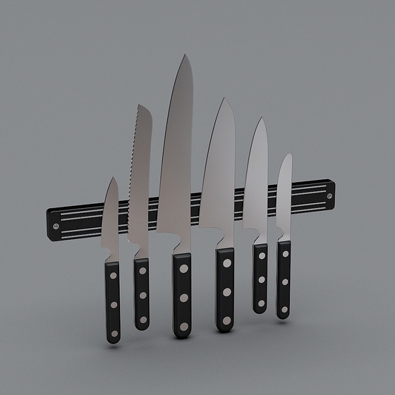 Avant garde Knives and Cutting Board,Knives and Cutting Board,Black
