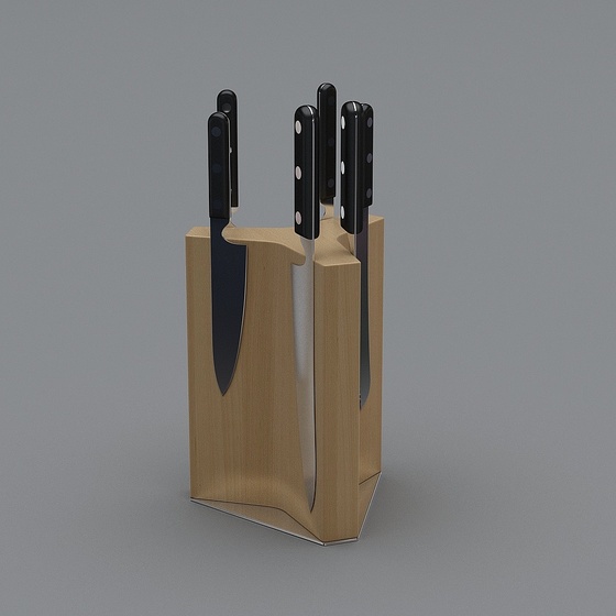 Luxury Knives and Cutting Board,Knives and Cutting Board,Black