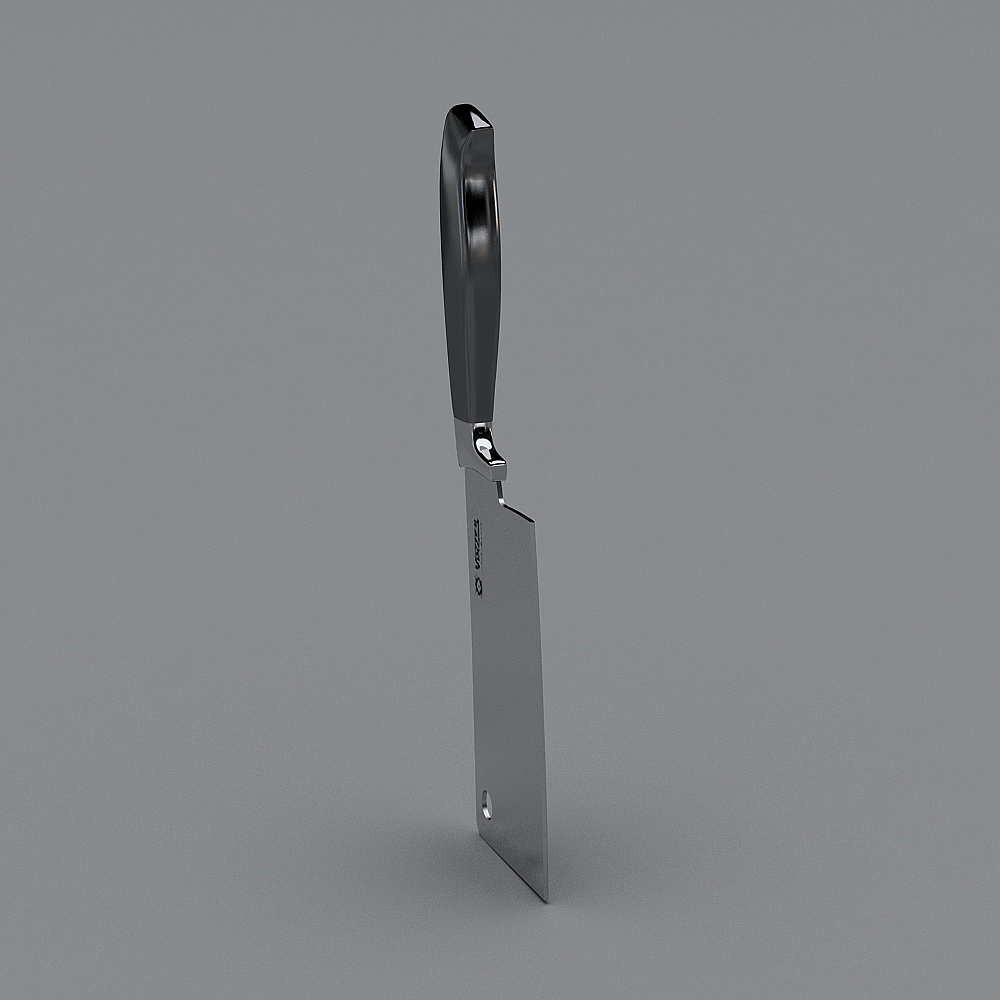 菜刀下3D模型