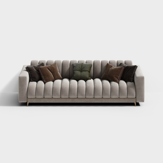 Modern Affordable Luxury Multi-person Sofa