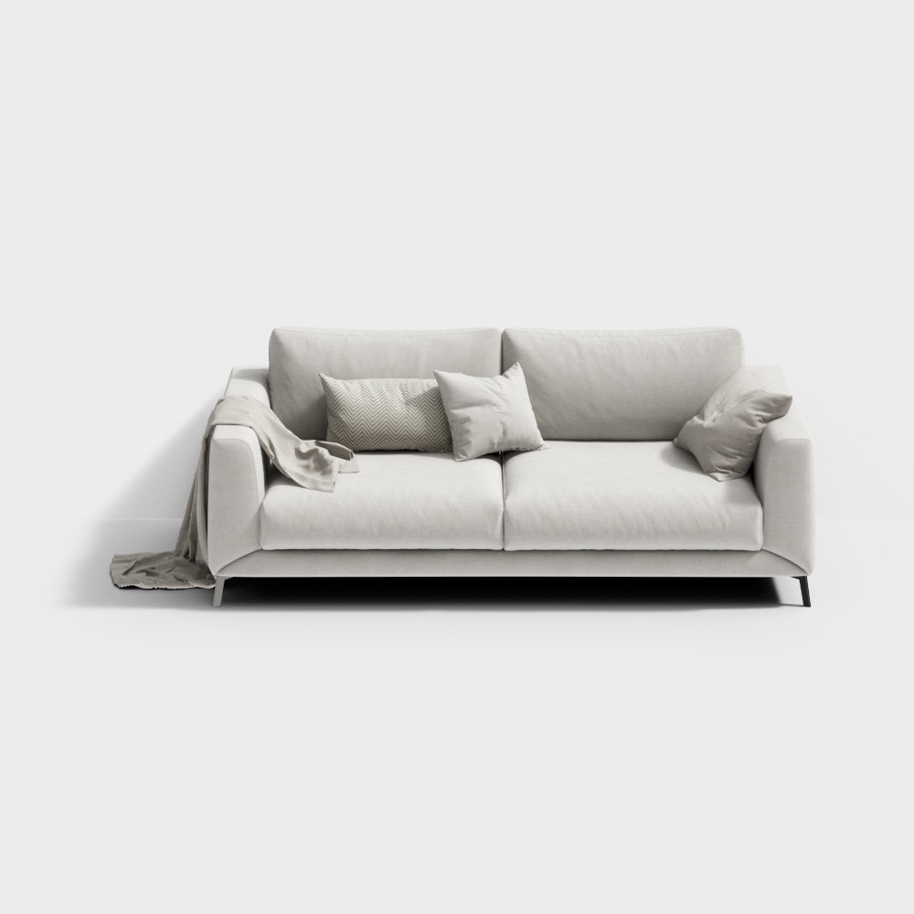 piliform 现代双人沙发3D模型