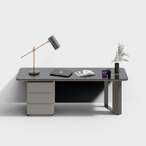 Luxury Desks,Desks,Black+Gray