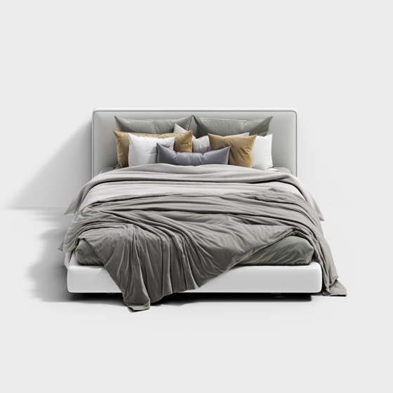 Italian Bebitalia Modern Double Bed