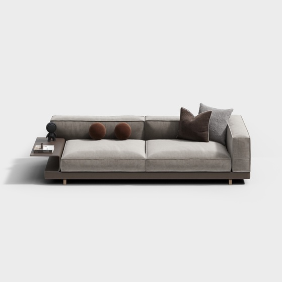 Scandinavian Three-seater Sofas,Seats & Sofas,3-seater Sofas,Earth color