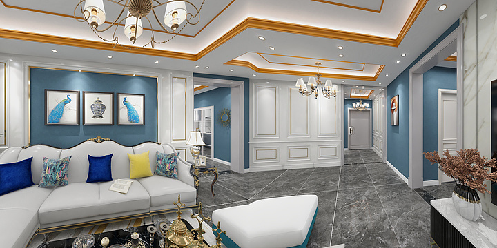 KUMA萌-天峰3-3-2703-3-装修设计方案