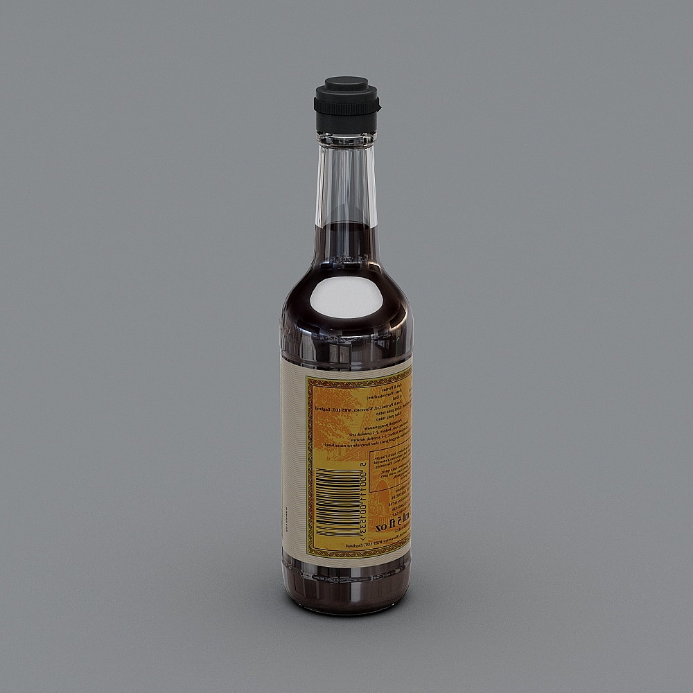 14012 调料瓶二3D模型