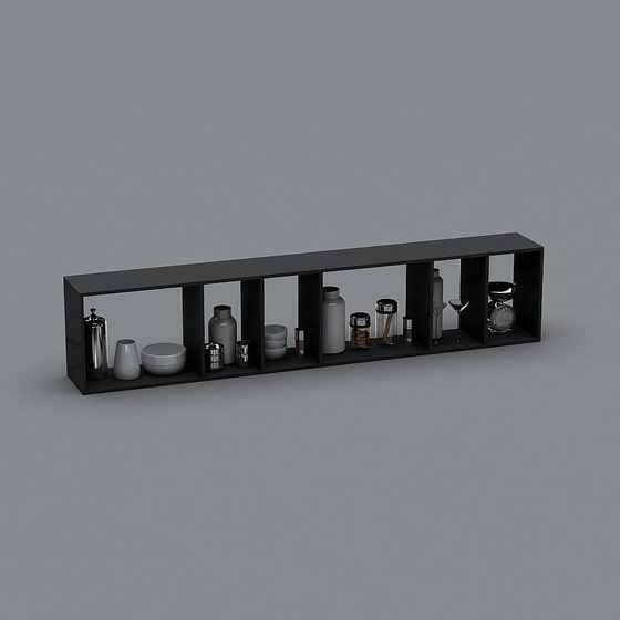 Modern Hang Spice Rack,Wall Spice Rack,Black