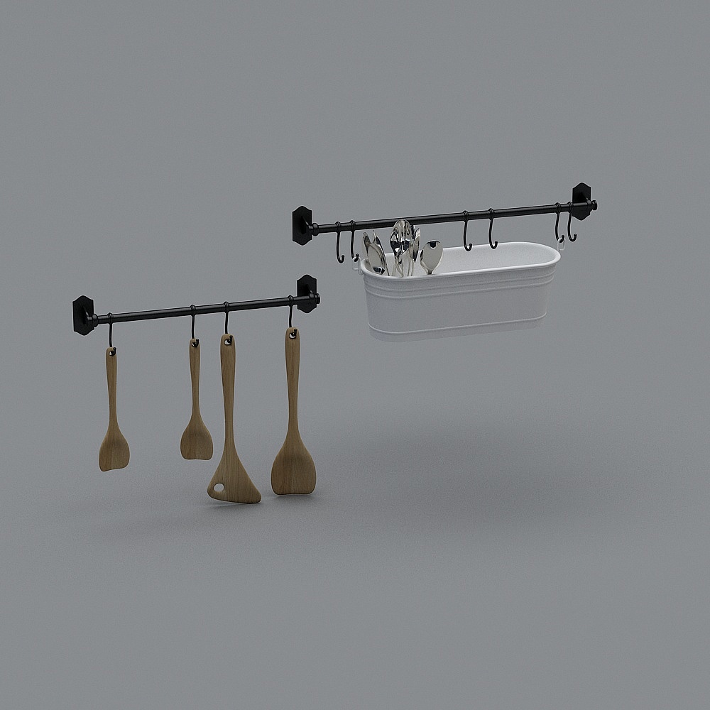魔方盒子-BO-C-厨房挂件3D模型
