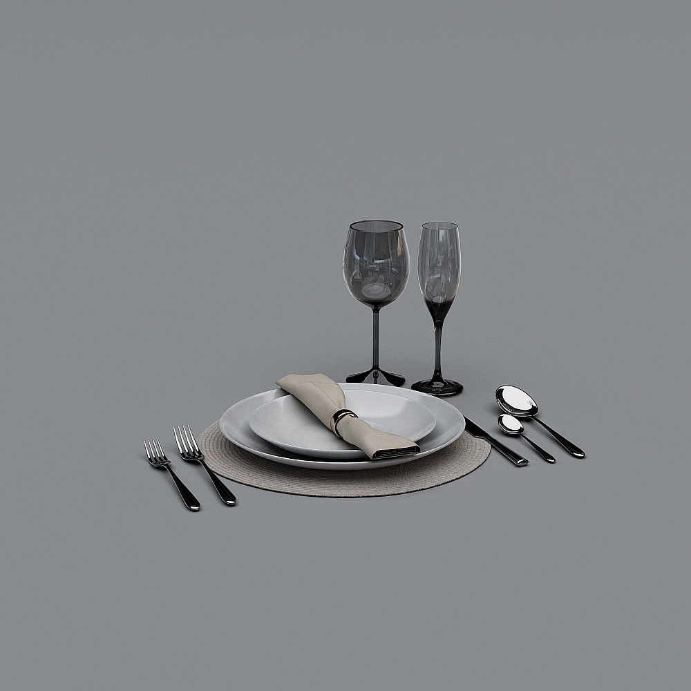 西式餐具1.0-LY
