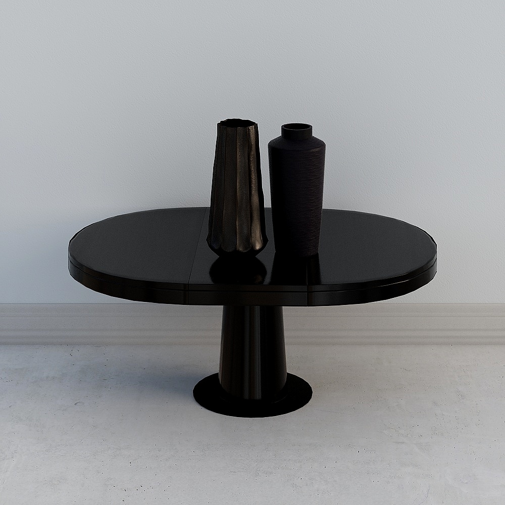 意大利 poliform 现代沙发茶几组合-茶几3D模型