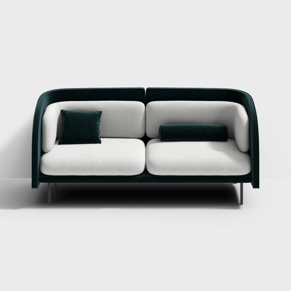 minimalism 现代双人沙发
