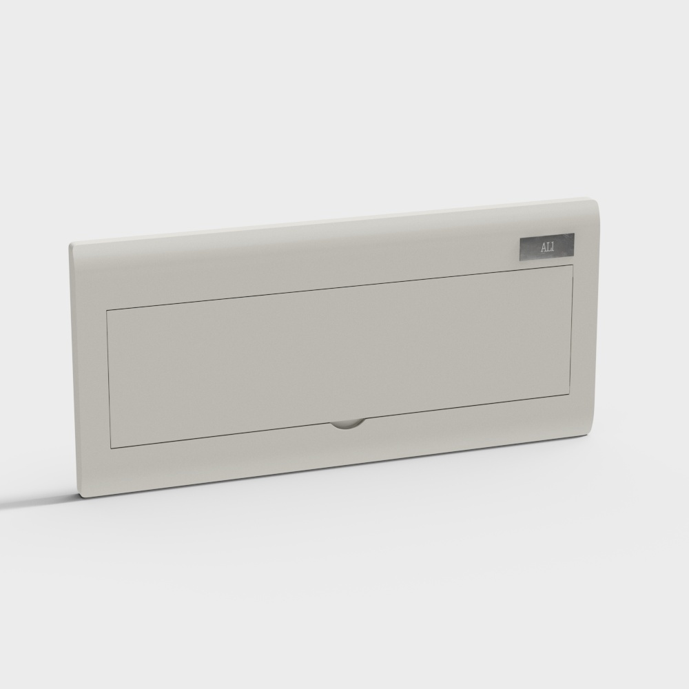 强电箱3D模型