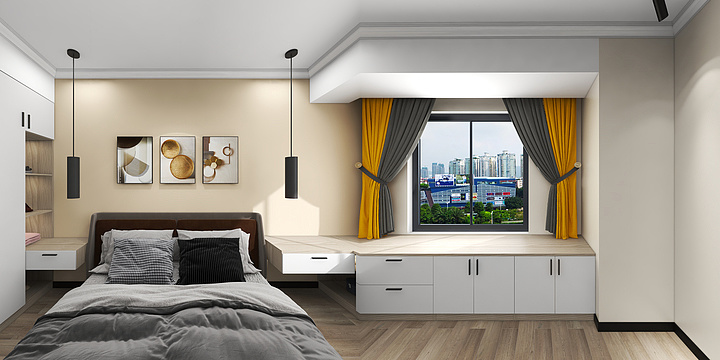 仲功会-东方城3-8-601-装修设计方案