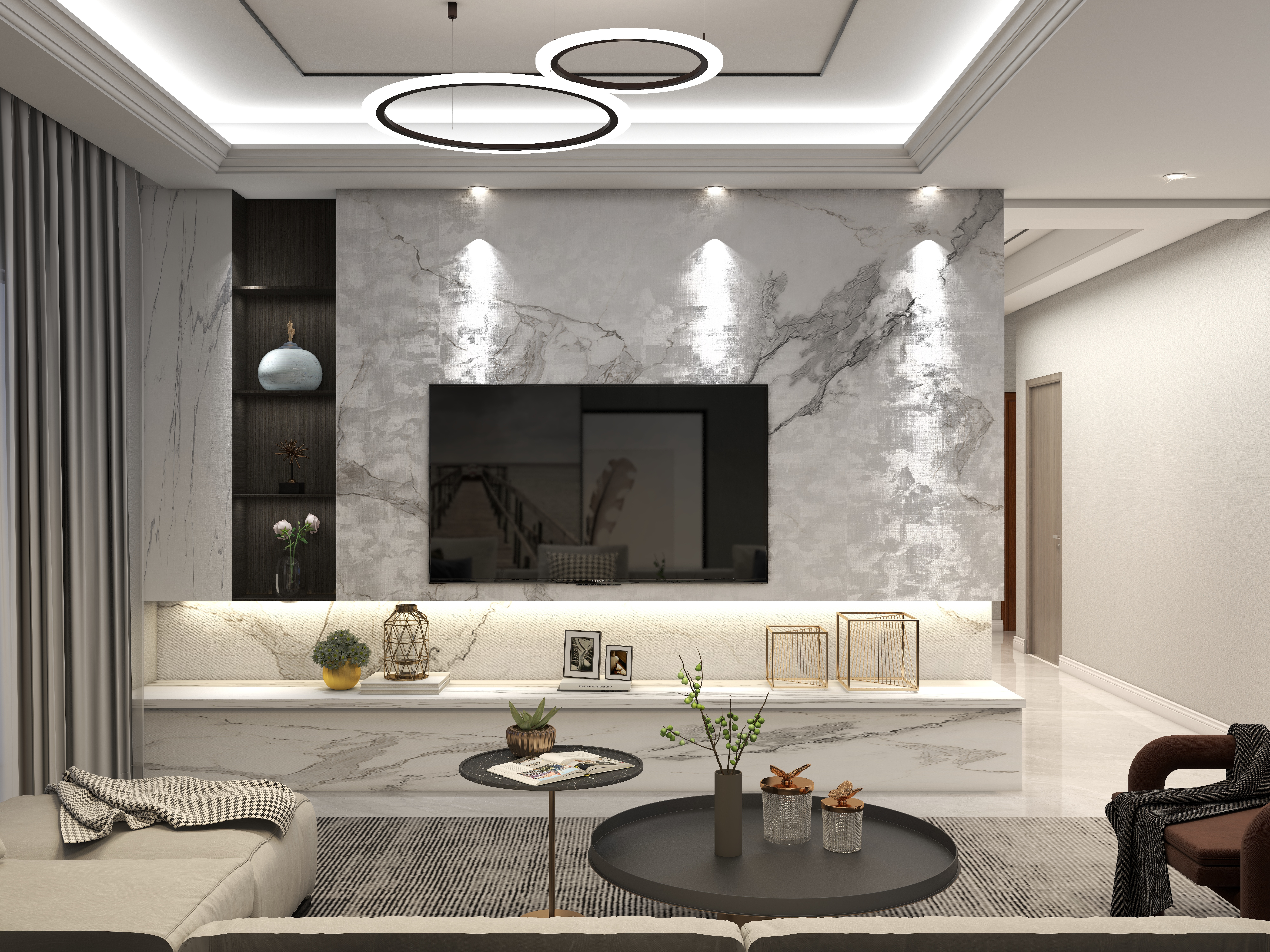 脾气古怪的设计师-中梁首府-纹绣美容院-装修设计方案