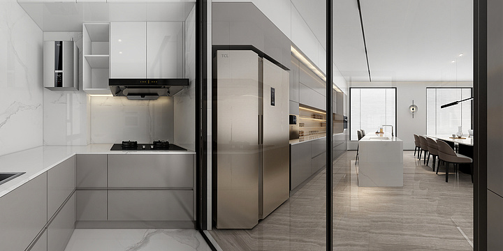 喜居隆家居-C套餐 180平方以上 整体橱柜定制设计-装修设计方案