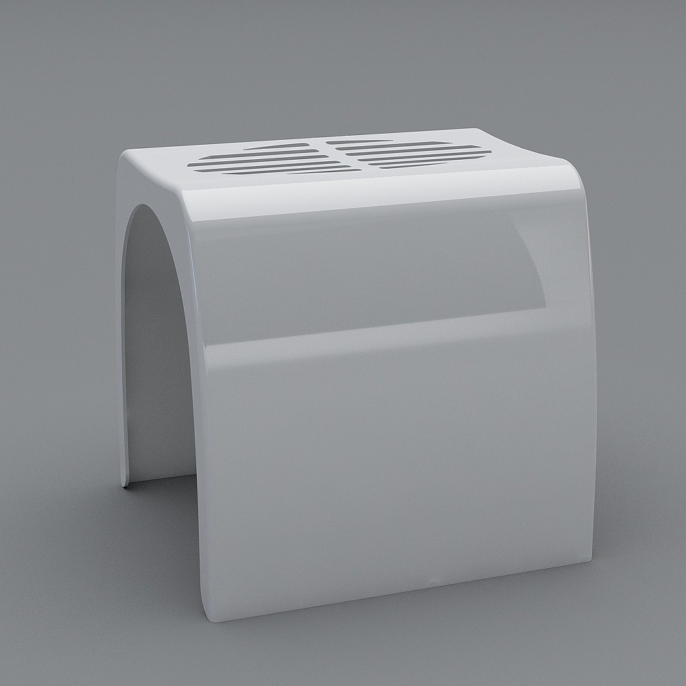 铜美帽盖3D模型