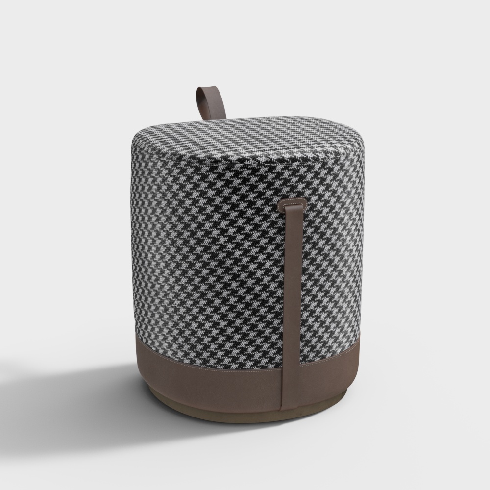 玛萨圣帝/MasaSanty现代实木凳【Bentley大牌系列】3D模型