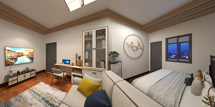 MAOGJ-济南舜山苑60㎡-装修设计方案