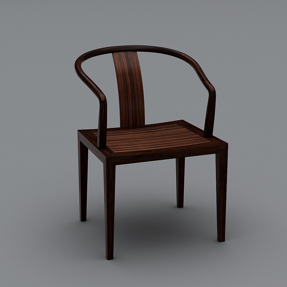 小圈椅3D模型
