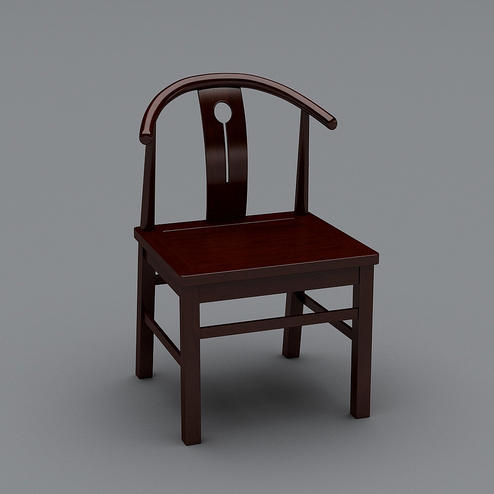 半圈椅3D模型