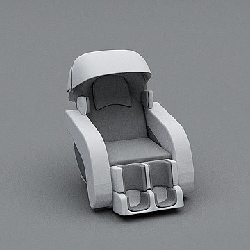 按摩椅 - 副本3D模型
