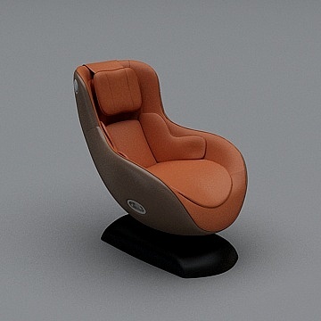Avant garde Footstools,Massage Chair,Black+Earth color
