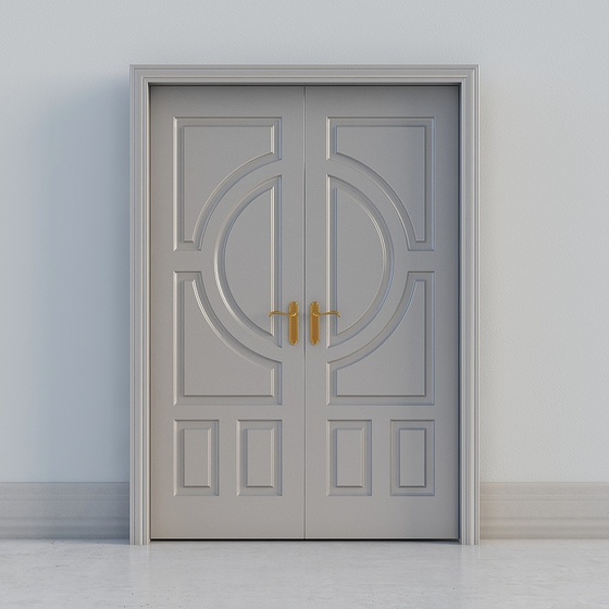 Minimalist Exterior Doors,Earth color