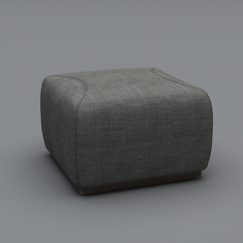 27105005_Turin都灵_床尾凳A款3D模型