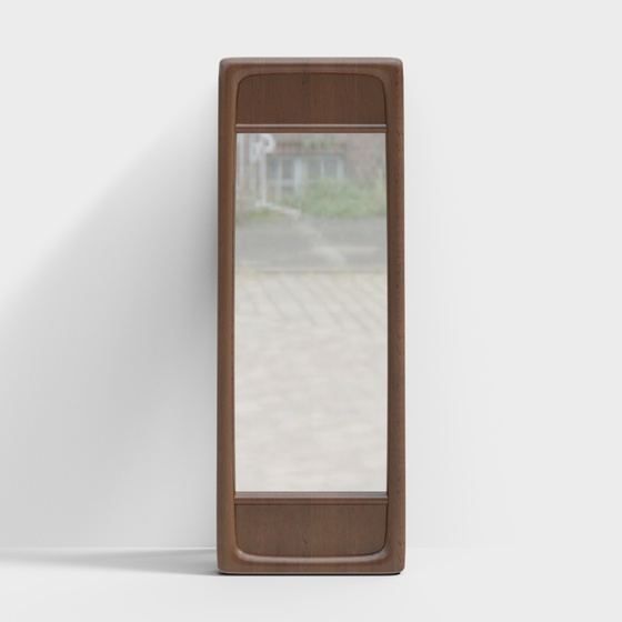 Scandinavian Standing Mirrors,Brown