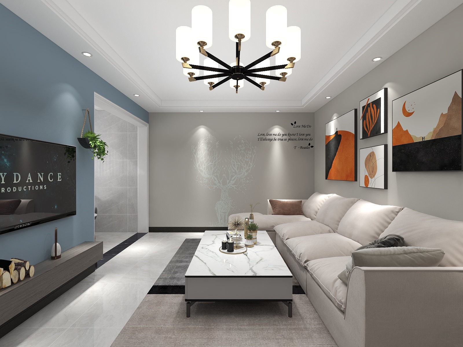 蝶恋花cYGs-龙康・青年城-装修设计方案