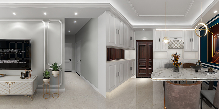 七度艺创工作室-皇家学府-装修设计方案