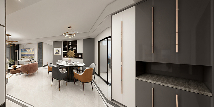 Jianlin_C-金海岸皇玛10栋3梯401-装修设计方案