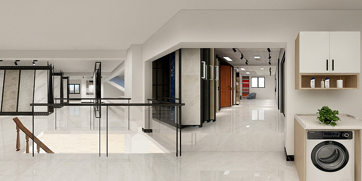 设计师丨李玉磊-展厅-装修设计方案