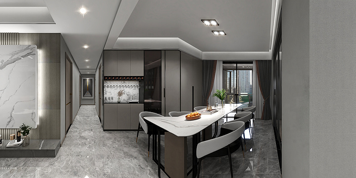 胡萝卜红红-绿色新城-装修设计方案