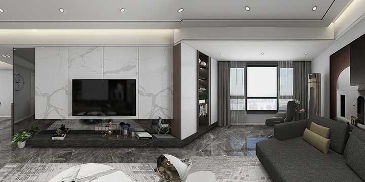 囍家-现代风-装修设计方案