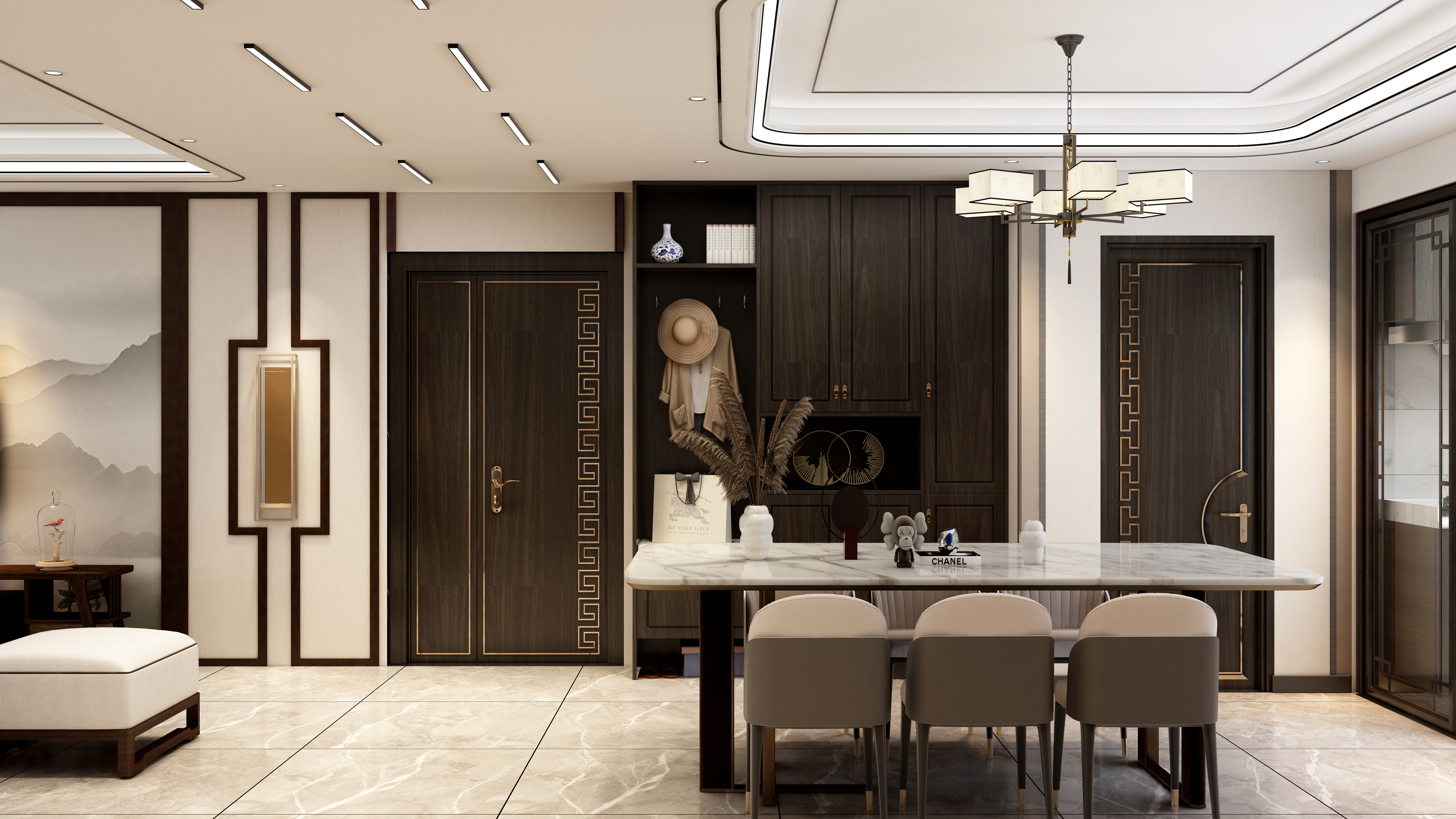 胡纹嘉-延安·阳光城-装修设计方案