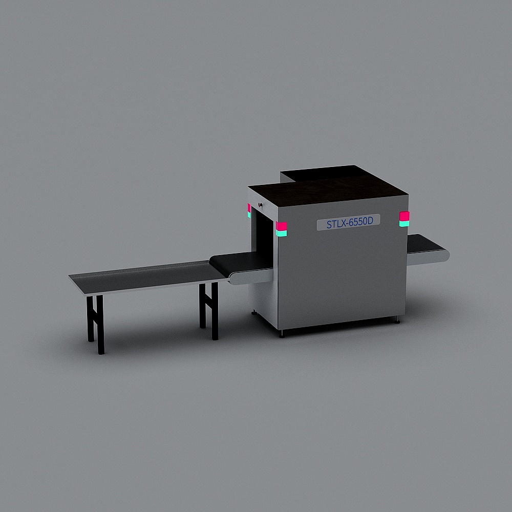 安检机3D模型