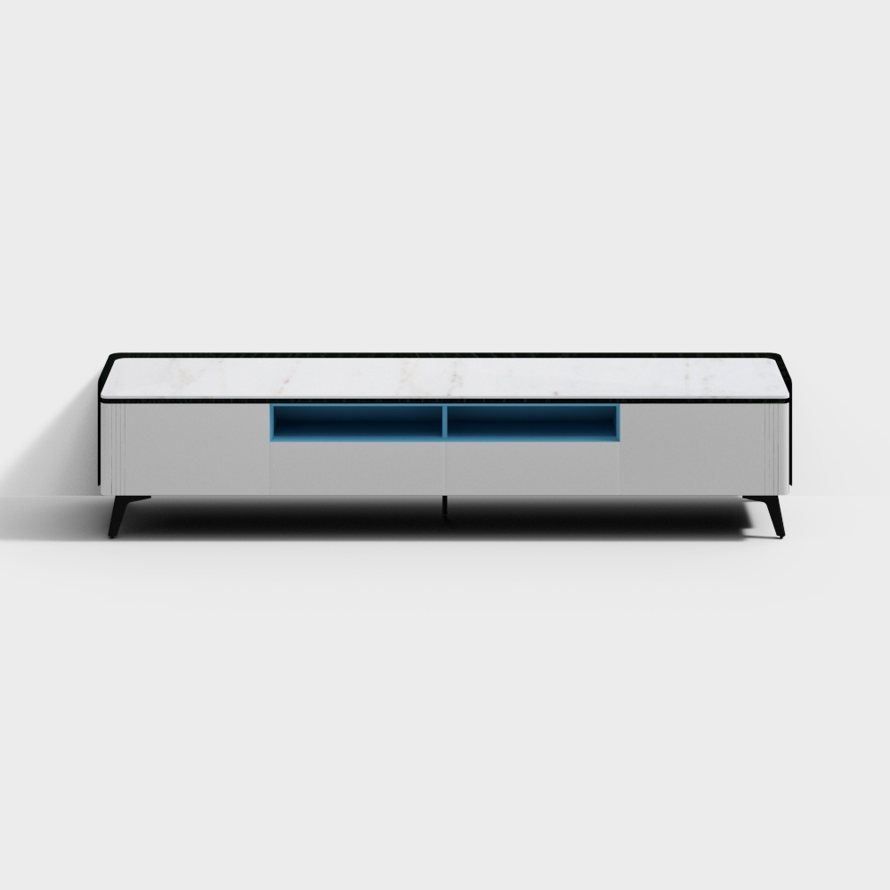 PTC025_DSG电视柜3D模型