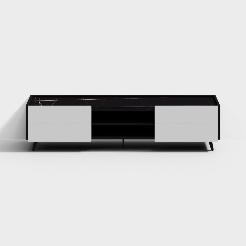PTC026_DSG电视柜3D模型
