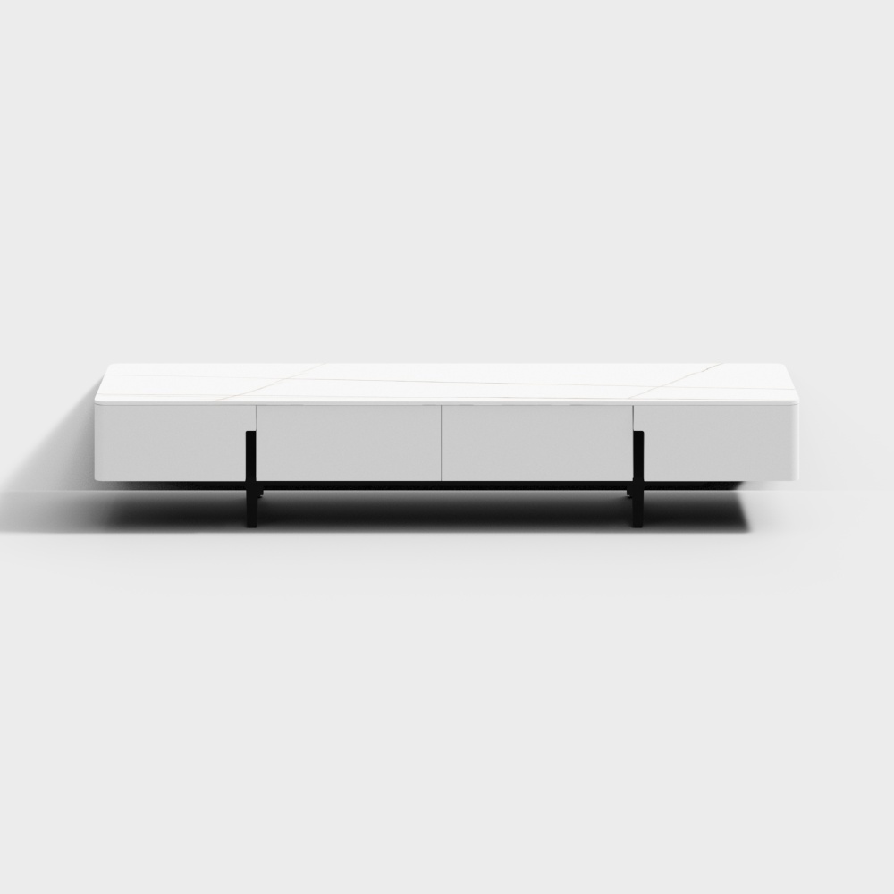 PTC021_DSG_A电视柜3D模型