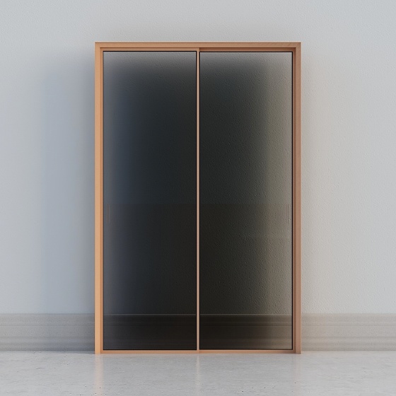 Minimalist Modern Sliding Doors,Black