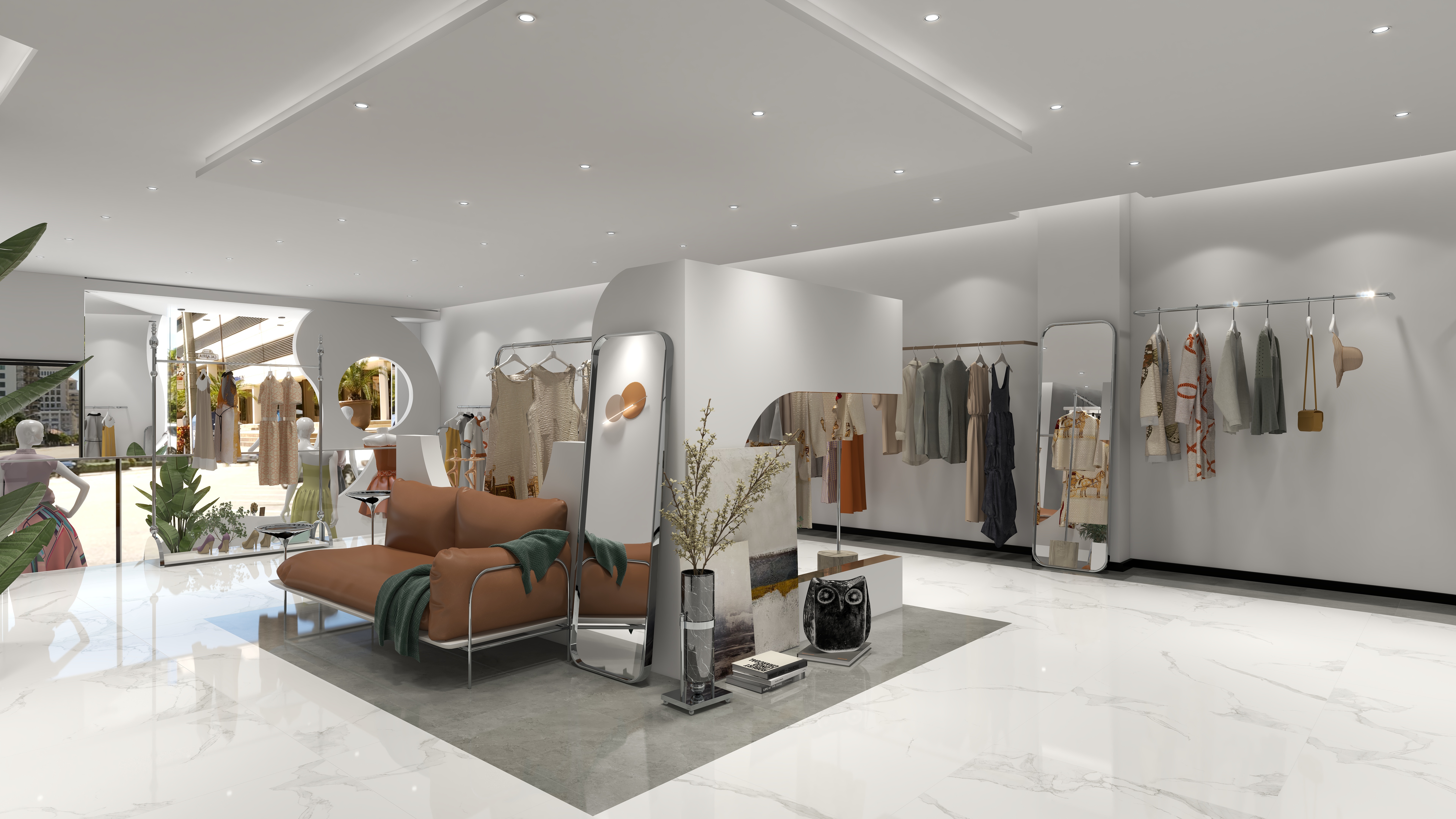 Zero设计-服装店-装修设计方案